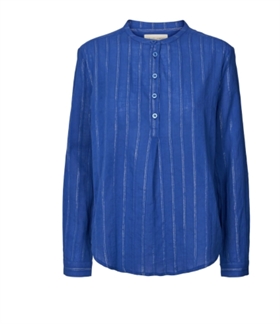Lollys Laundry Skjorte - Lux Shirt, Blue